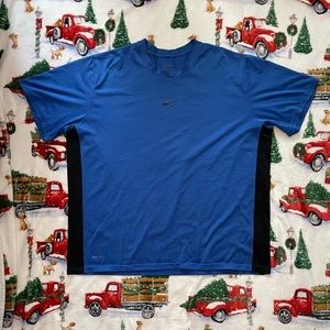 Nike Blue&Black Short Sleeve T-Shirt‎ {Size 2XL}